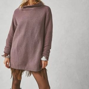 Free People Ottoman Slouchy Tunic in Nutmeg Size M